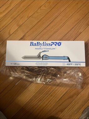 Titanium BaBylissPRO Nano Titanium Curling Iron - Light Blue
